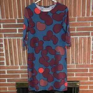 Marimekko Varpu/Peretta Poppari cotton tunic dress